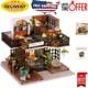 Interactive Forest Tea Shop DIY Dollhouse Perfect Gift for Craft Lovers