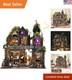 Intricate DIY Miniature Castle Kit with Music & Lights Perfect for Adults