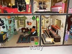 Japanese Oriental Themed Dollhouse Custom Dollhouse Furniture 23 X 22.5 X 12