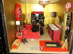Japanese Oriental Themed Dollhouse Custom Dollhouse Furniture 23 X 22.5 X 12