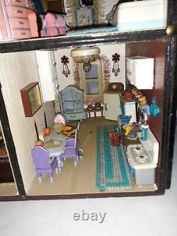 Japanese Oriental Themed Dollhouse Custom Dollhouse Furniture 23 X 22.5 X 12