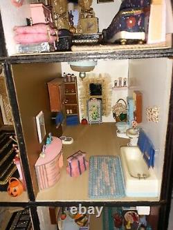 Japanese Oriental Themed Dollhouse Custom Dollhouse Furniture 23 X 22.5 X 12