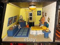 Japanese Oriental Themed Dollhouse Custom Dollhouse Furniture 23 X 22.5 X 12