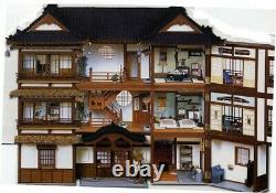 Japanese-Style Hotel Ryokan Doll House 1/20 Scale Model Kit Set DeAGOSTINI Jp