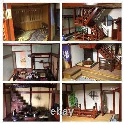 Japanese-Style Hotel Ryokan Doll House 1/20 Scale Model Kit Set DeAGOSTINI Jp