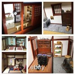 Japanese-Style Hotel Ryokan Doll House 1/20 Scale Model Kit Set DeAGOSTINI Jp
