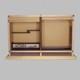 Japanese Style Room Tokonoma Alcove 112 Traditional Miniature Doll House Kit