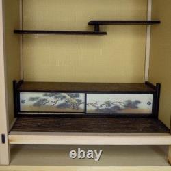 Japanese Style Room Tokonoma Alcove 1/12 Traditional Miniature Doll House Kit