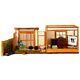 Japanese Style Room Yard & Entrance 112 Doll House Handmade Building KIT NEW