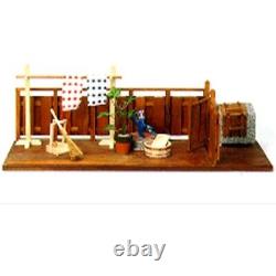 Japanese-style Backyard Rear Garden 112 Doll House Kit Miniature A008 NEW
