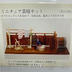 Japanese-style Backyard Rear Garden 112 Doll House Kit Miniature Figure A008