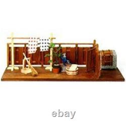 Japanese-style Backyard Rear Garden Doll House Kit 112 A008 Miniature Figure