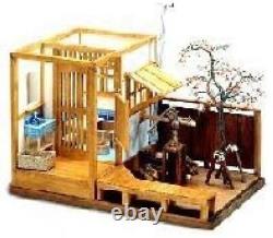 Japanese style Bath 1/12 Doll House Miniature Figure Handmade Kit DIY Wood japan