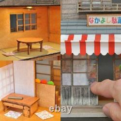 Japanese-style Doll House DIY Kit Shop series Dagashi shop C010 Miniature 353