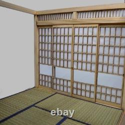 Japanese style Room Doll House Handmade Miniature Kit Wooden 1/12 New