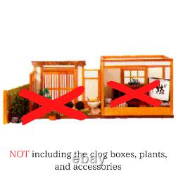 Japanese-style Room Front Yard & Entrance 112 Doll House Handmade Kit A006