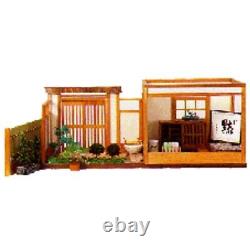 Japanese style Room Front Yard Entrance 1/12 Doll House Handmade Kit Miniature