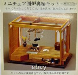 Japanese-style Room Hearth Fireplace IRORI 112 Doll House Miniature Kit A010