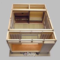 Japanese style Room SET of 3 Doll House Handmade Miniature Kit Wooden 1/12