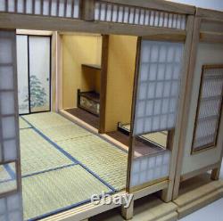 Japanese style Room SET of 3 Doll House Handmade Miniature Kit Wooden 1/12 New