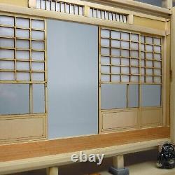 Japanese style Room SET of 3 Doll House Handmade Miniature Kit Wooden 1/12 scale