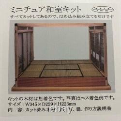 Japanese-style Washitsu 112 Doll House Handmade Kit DIY Assemble Miniature Room