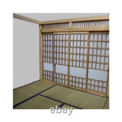 Japanese-style Washitsu 112 Doll House Handmade Kit DIY Assemble Miniature Room