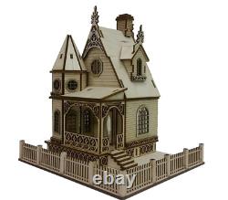 Jasmine Gothic Cottage Dolls House 148 Quarter Scale laser Cut Flat Pack Kit