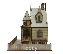 Jasmine Gothic Cottage Dolls House 148 Quarter Scale laser Cut Flat Pack Kit