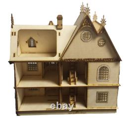 Jasmine Gothic Dolls House 148 Quarter Scale Victorian Laser Cut Flat Pack Kit