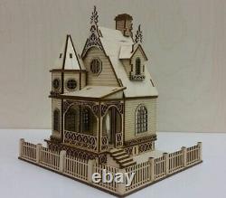 Jasmine Gothic Victorian Cottage 148 Scale Dollhouse Kit