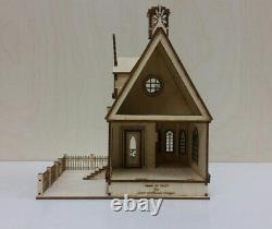 Jasmine Gothic Victorian Cottage 148 Scale Dollhouse Kit
