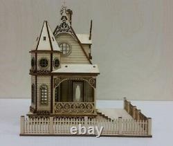 Jasmine Gothic Victorian Cottage 148 Scale Dollhouse Kit