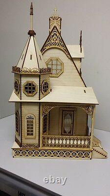 Jasmine Gothic Victorian Cottage Dollhouse 124 scale