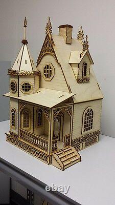 Jasmine Gothic Victorian Cottage Dollhouse 124 scale