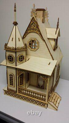 Jasmine Gothic Victorian Cottage Dollhouse (124 scale)