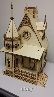 Jasmine Gothic Victorian Cottage Dollhouse 124 scale