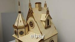 Jasmine Gothic Victorian Cottage Dollhouse (124 scale)