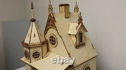 Jasmine Gothic Victorian Cottage Dollhouse 124 scale