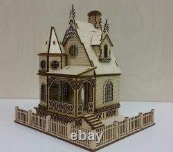 Jasmine Gothic Victorian Cottage Dollhouse 148 scale