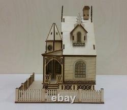 Jasmine Gothic Victorian Cottage Dollhouse 148 scale