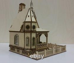 Jasmine Gothic Victorian Cottage Dollhouse 148 scale