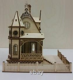 Jasmine Gothic Victorian Cottage Dollhouse 148 scale