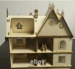 Jasmine Gothic Victorian Dollhouse Quarter / 148 scale Kit