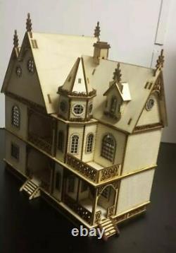 Jasmine Gothic Victorian Dollhouse Quarter / 148 scale Kit