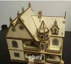 Jasmine Gothic Victorian Dollhouse Quarter / 148 scale Kit