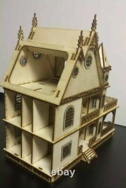 Jasmine Gothic Victorian Dollhouse Quarter / 148 scale Kit