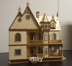 Jasmine Gothic Victorian Dollhouse Quarter Scale/ 148 Scale Kit
