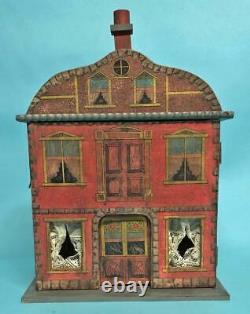 Jean Nordquist's NEW Bliss Replica 13H DOLLHOUSE with Wallpaper & Open Windows