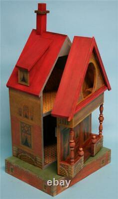 Jean Nordquist's Reproduction Bliss Keyhole 19H Doll House KIT with interior